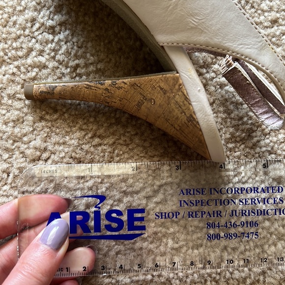 Apt. 9 blush heels, size 9.5 - Picture 4 of 4